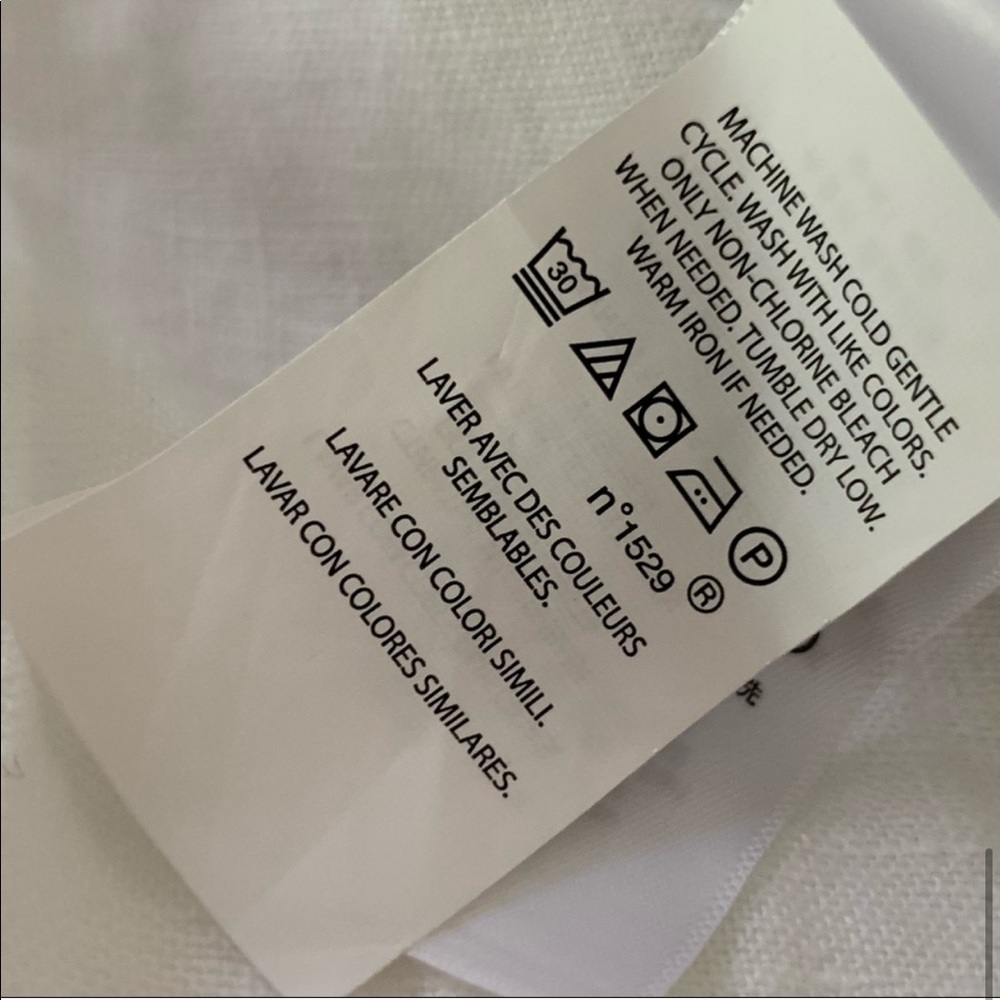 New Ralph Lauren Linen Maxi White Long Dress - Picture 11 of 13